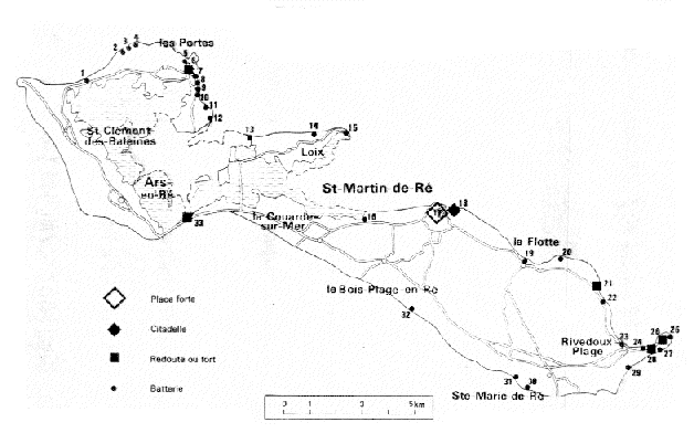 L'ile de ré à l'époque