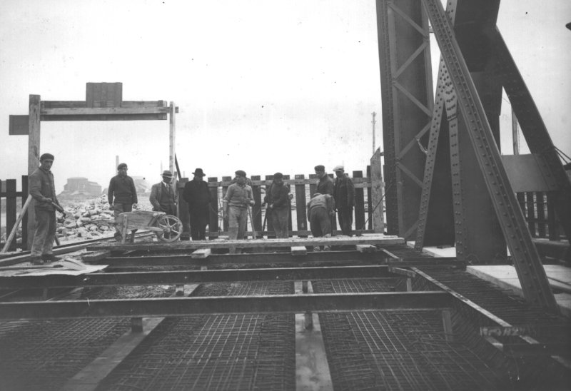 Ferraillage du hourdis, 1ère travée, partie droite.
