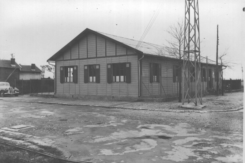 Bureaux de l'entreprise, construction démontable.