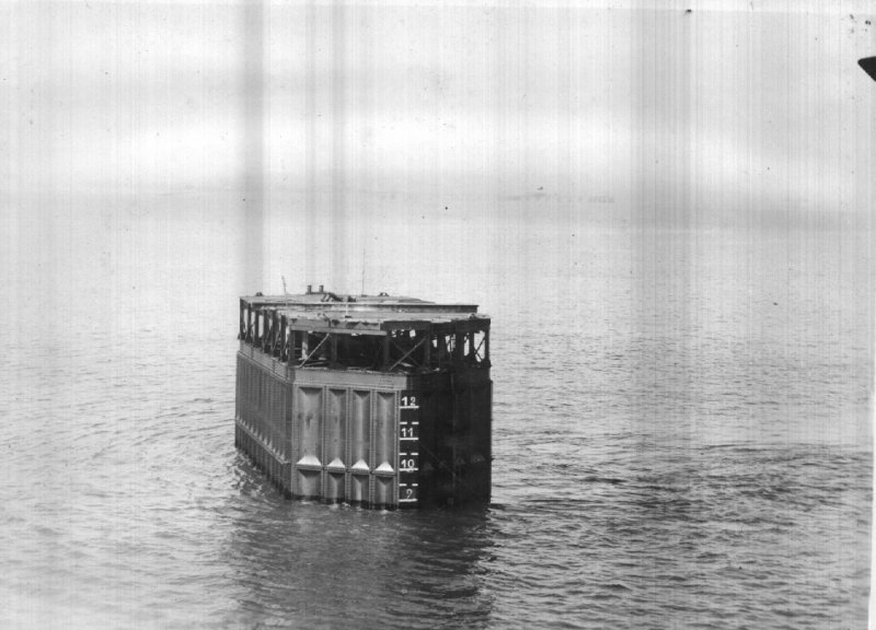Caisson auxiliaire surélevé de 1,7m 
pour desservir le caisson P.9.