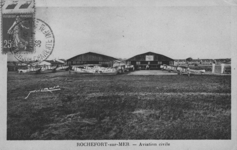 L'aérodrome civil de Rochefort.