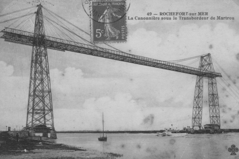  canonnière sous le pont du Martrou