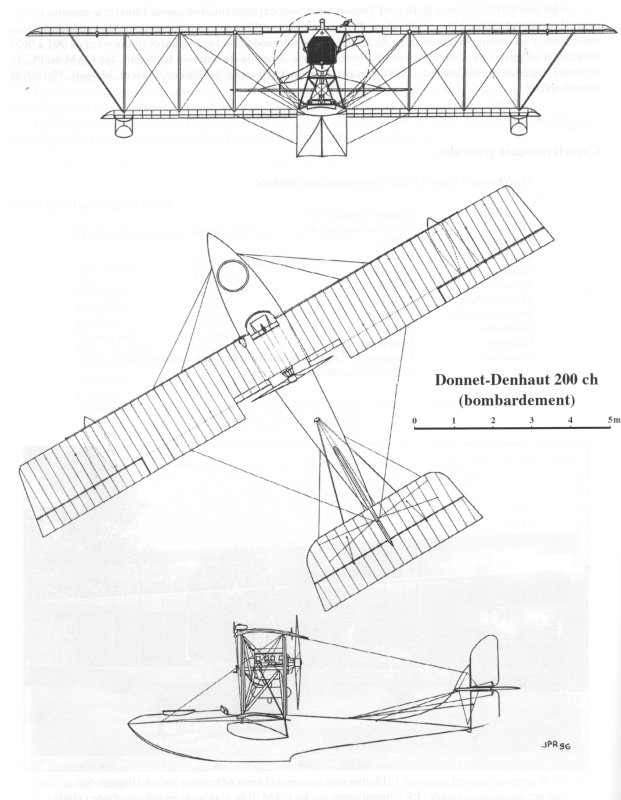  Le voilure du Donnet-Denhaut 200 ch Hispano-Suiza.