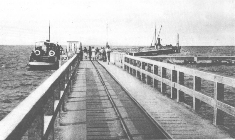 L'embarcadére vers 1930.