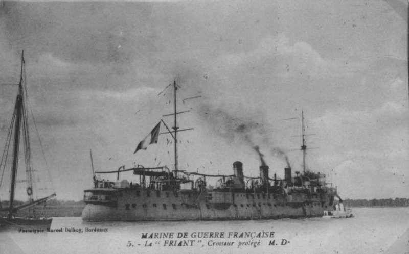 le croiseur friant.
