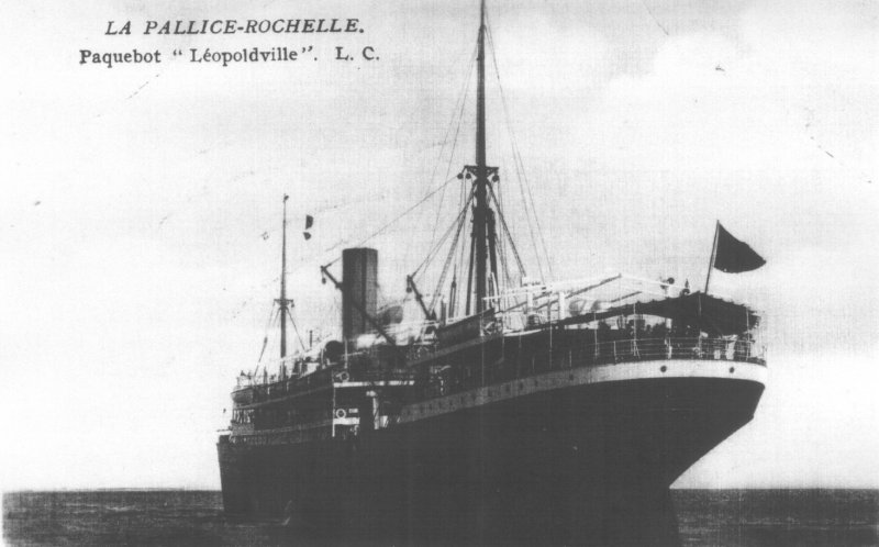 Le Leopoldville au port de la pallice.