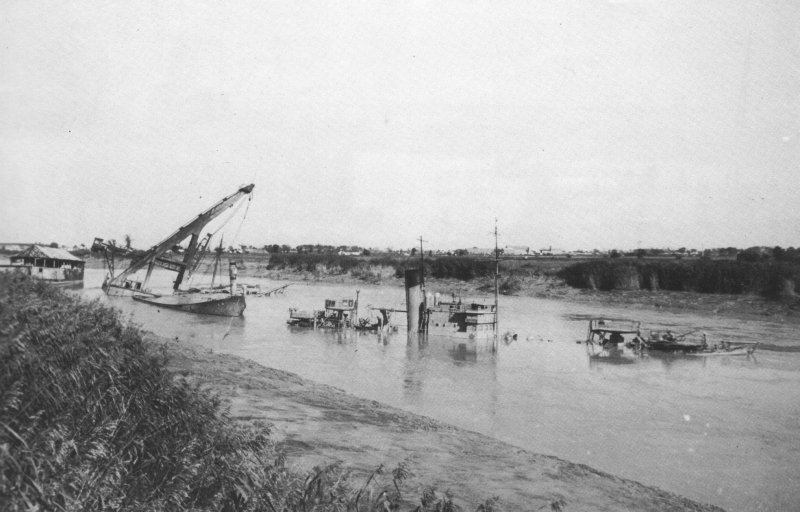 etat de la charente devant la corderie royale à rochefort sur mer.