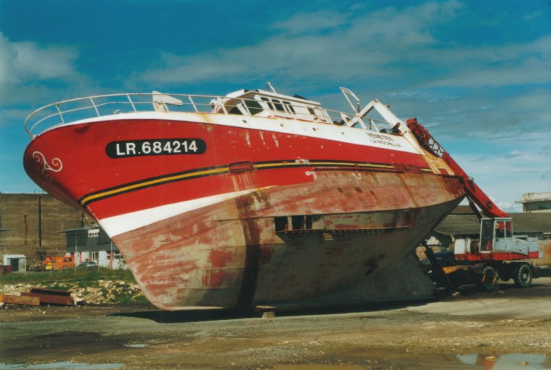 Découpage du Venetes
 à La Pallice.